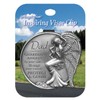 AngelStar 15681 Dad Guardian Angel Visor Clip Accent, 2-1/2-Inch ,