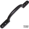 TERF® Antique Black Door Pull Handle 150mm (6 inch) Traditional