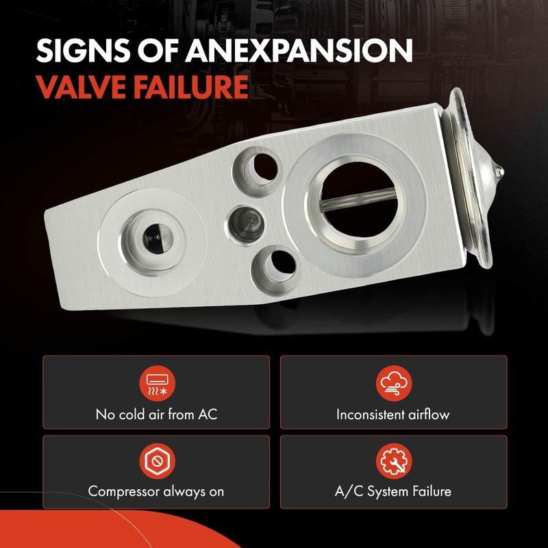 A-Premium A/C Expansion Valve Compatible with Freightliner M2 106 2008-2015,
