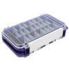 Fishing Lure Box Double Sided Detachable Transparent Waterproof Multi Purpose