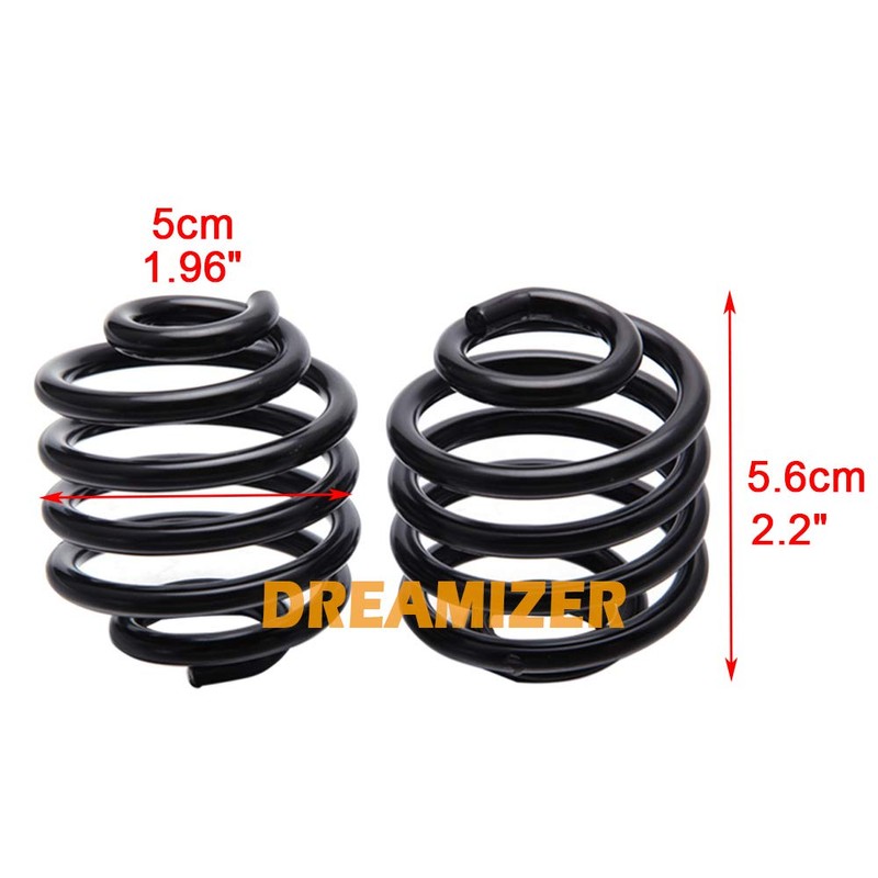 DREAMIZER 1 Pair Motorcycle Bobber Seat Springs, Custom Solo Seat