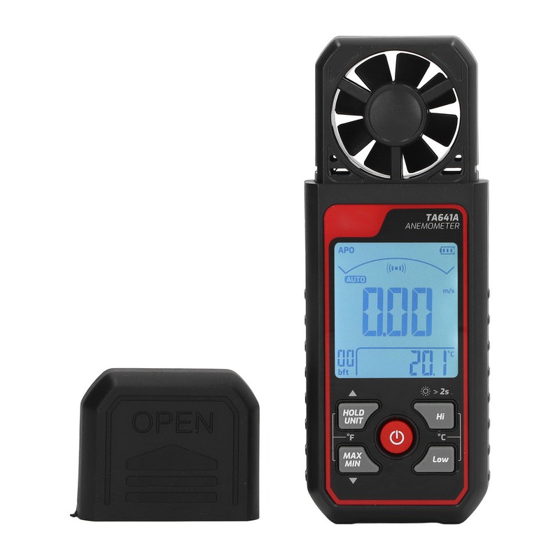 8 Blades Digital Anemometer High Accuracy Handheld Wind Speed Meter