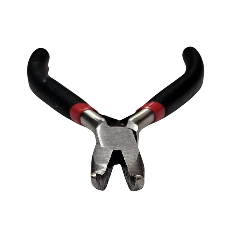 Mr.Gadget's Solutions Mini Bent Nose Pliers with Spring – Professional-Grade