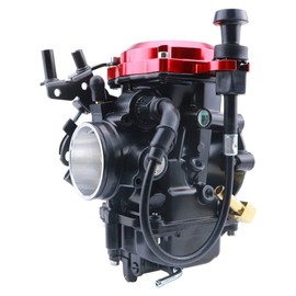 YJGZSVK 883 Carburetor CV40 + 35" Throttle Cable + Intake Manifold for Harley Davidson Sportster 883 XL883 1200 XLH1200 Touring Dyna FXR FXD 1998-2016 Softail 1988-2017 Replace 27490-04 27421-99C