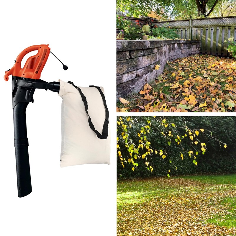 IGNPION Universal Leaf Vacuum Blower Bag with Shoulder, 90L Large