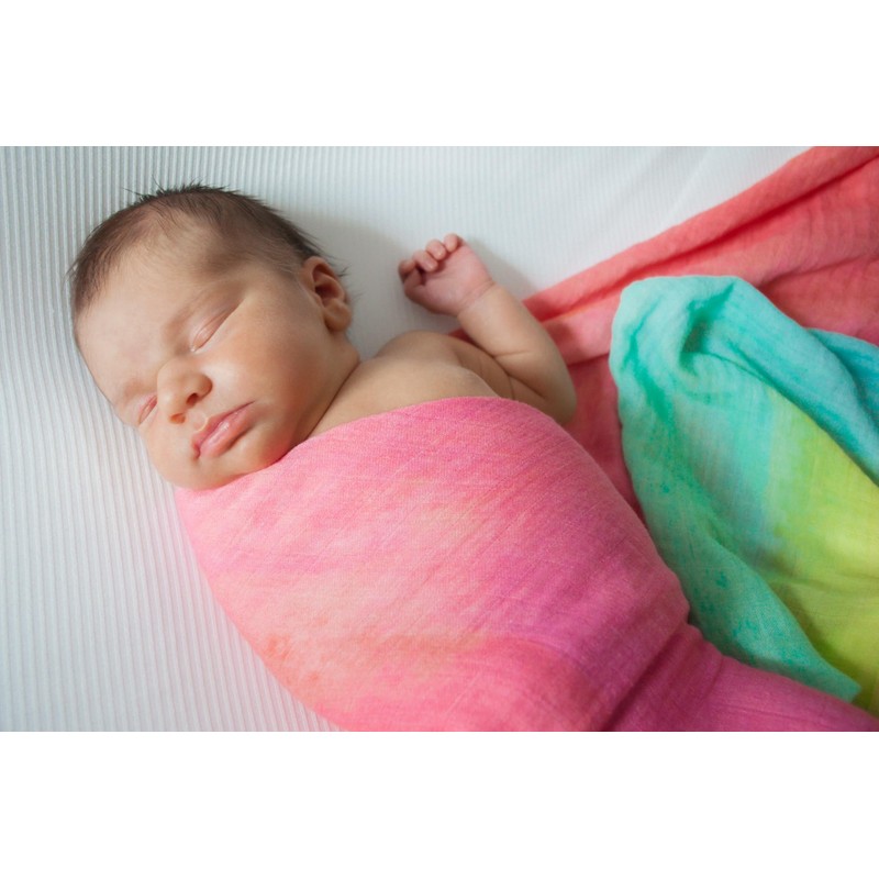 Florida Kid Co. Sunset Baby Swaddle Blanket - 70% Viscose