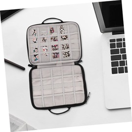 Mikinona Travel Essential Watch Band Carrying Bag Data Cable Organizer Watch Accessories Bag Durable Stylish