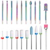 Gasea 20Pcs Nail Drill Bits Sets, 3/32 Inch Diamond Cuticle