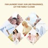 BEE & FLOWER Fan Laundry Soap Bar Laundry Stain Remover