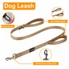 Annchwool No Pull Dog Harness,Heavy Duty Reflective Collar & Leash