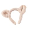 Bear Headband,Fuzzy Plush Bear Ears Hairband | Hair Headband for