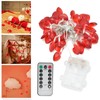 Heart Shape 20LED String Lights 2M Copper Wire Light for