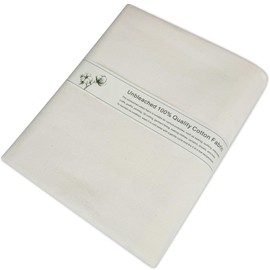 Unbleached 100% Cotton Muslin Fabric Unbleached Natural Muslin Cloth for Sewing, Draping, Quilting, and Crafts