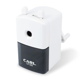 Curl Office Equipment Pencil Sharpener, Manual Use, Wide Axis Pencil, Fotosen, White CP-300-W