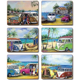 Cinnamon Kombi Coasters 6 Pieces Set