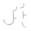 Operitacx 10pcs Heavy Duty Metal Pegboard Hooks Durable Storage Hooks