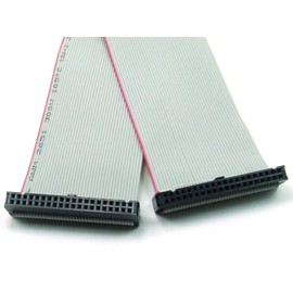 POPESQ® #A1331 IDC Cable 40-Pin 20 cm 2.54 mm Connector Ribbon Cable