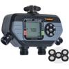 Melnor 53280 4-Outlet Digital Water Timer Simple and Flexible Programming,