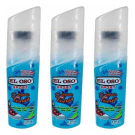 El Oso Pack De 3 Gel Para Limpiar Tenis Sneakers El Oso 120g C/u