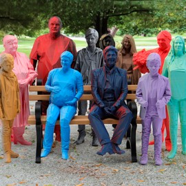 Polymaker Panchroma Dual Color Matte PLA Filament, Matte Shadow Red (Black-Red) 1.75mm 3D Printing Filament, 3D Printer PLA Filament, Fit Most FDM 3D Printers, 1kg Spool (2.2lb)