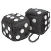 12 Pack Bell Automotive 33603 Hanging Fuzzy Dice - White