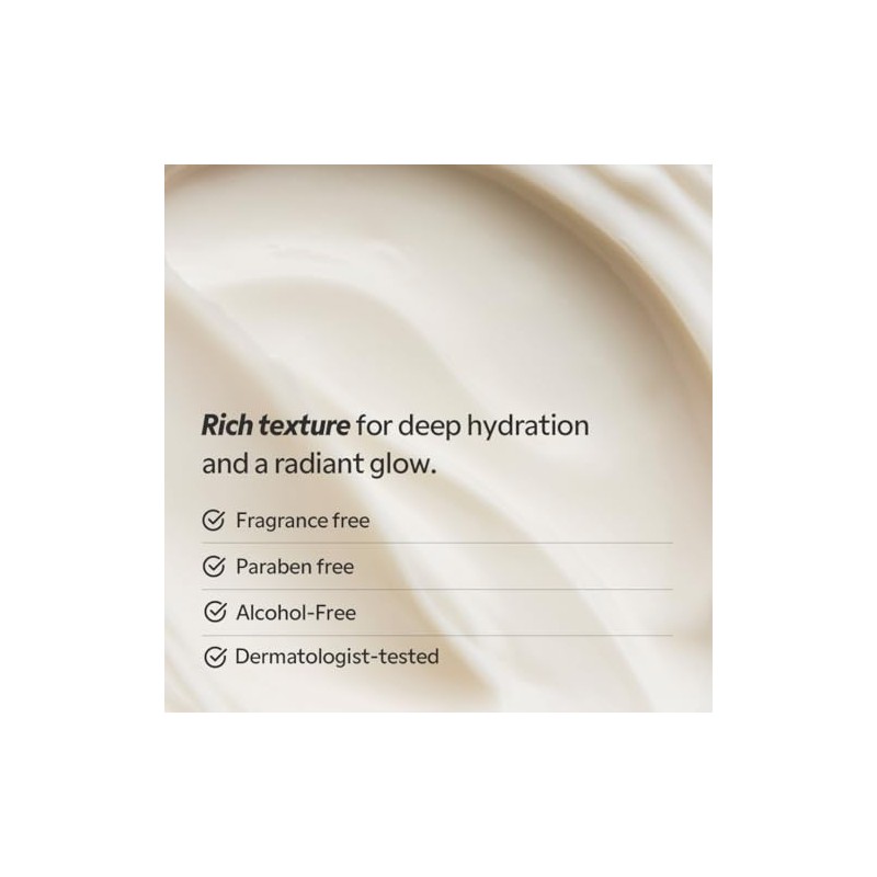TIRTIR Natural Ceramide Cream | Deep moisturizer for Glass Skin,