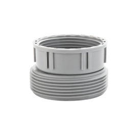 Qrity Kitchen Sink Drain Pipe Joint Thread Hose Connector 45 mm Female to 58 mm Male Thread Plastic Joint Thread Pack of 1