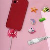 EHDWXVZM 15-Piece Cartoon Animal Data Cable Cover and 7-Piece Wire