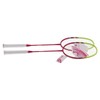 2 Player Badminton Racquets Adults Lightweight Carbon Fiber Rackets with