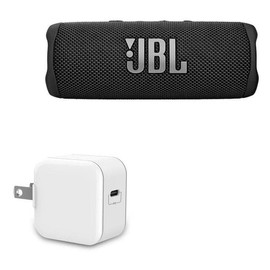 BoxWave Charger Compatible with JBL Flip 6 - PD GAN miniCube (30W), 30W Tiny PD GAN Type-C Wall Charger - Winter White