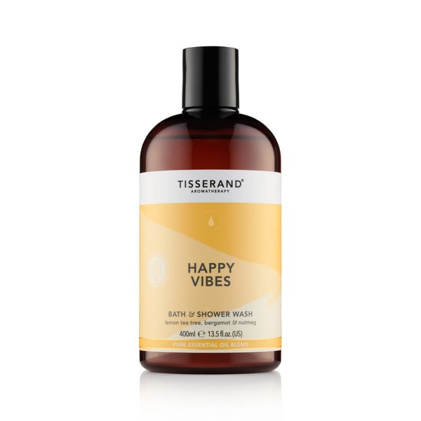 Tisserand Aromatherapy Happy Vibes Bath and Shower Wash 400 ml