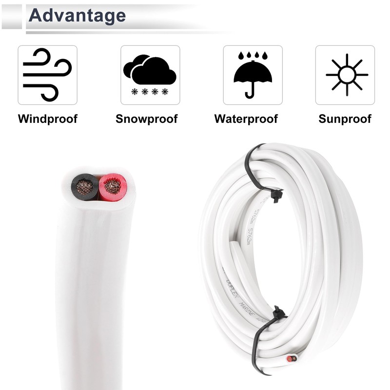 RATCHROLL 1 Pcs Universal Ground Wire Fully Insulated& Soft Touch