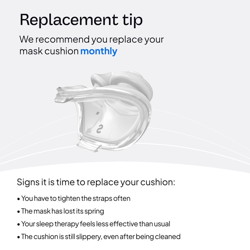 ResMed P10 Nasal Pillow Cushion - Replacement Silicone CPAP Mask