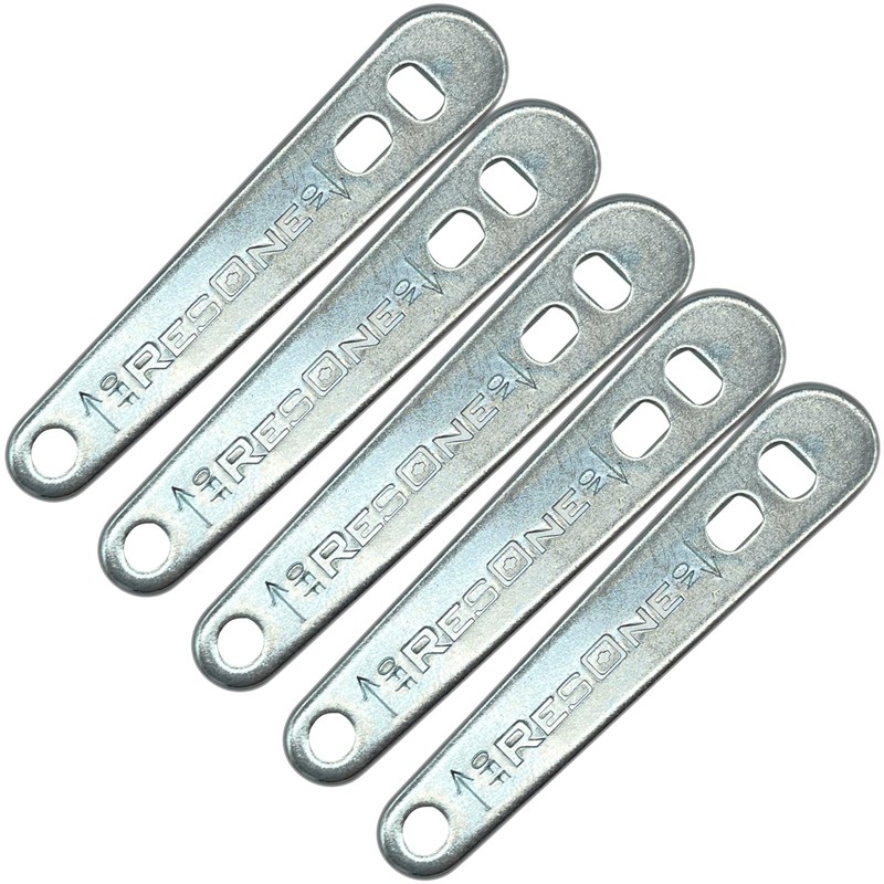 ResOne Heavy Duty Steel Oxygen Tank Wrench 5 pack -