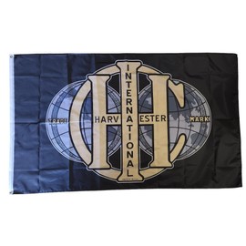 Collectible Antique for Collectors International Harvester LA LB Hit and Miss Motor Gas Engine and Equipment Farm Collectors Flag 3' x 5, with Metal Grommets, Great for Man Cave, Garage, or Tractor Shows