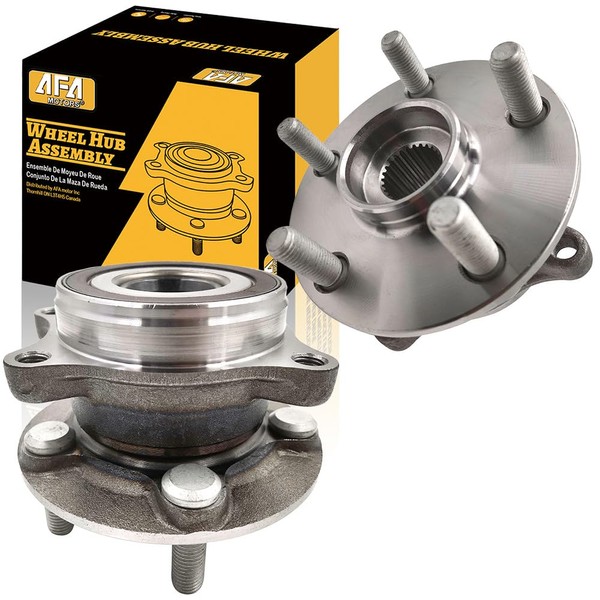 Afa Motors 513287 2PCS Front Wheel Bearing and Hub Assembly