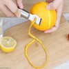 Lemon Zester Peeler, 2-in-1 Stainless Steel Professional Peeling Tool for