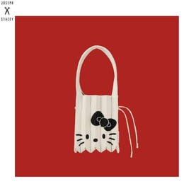 JOSEPH&STACEY Lucky Pleats Knit S 1ea [JOSEPH&STACEY x SANRIO], Type#$%Color:Kuromi-Rich Black