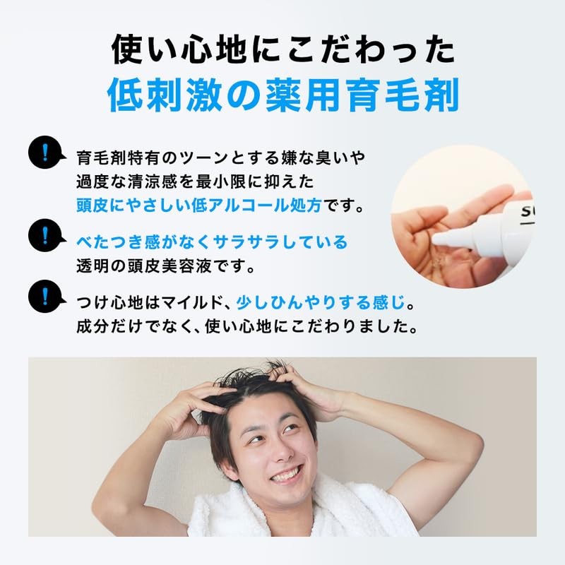 SUPER SAIYA M-034 M-034 Hair Growth Agent, For Men, Hair