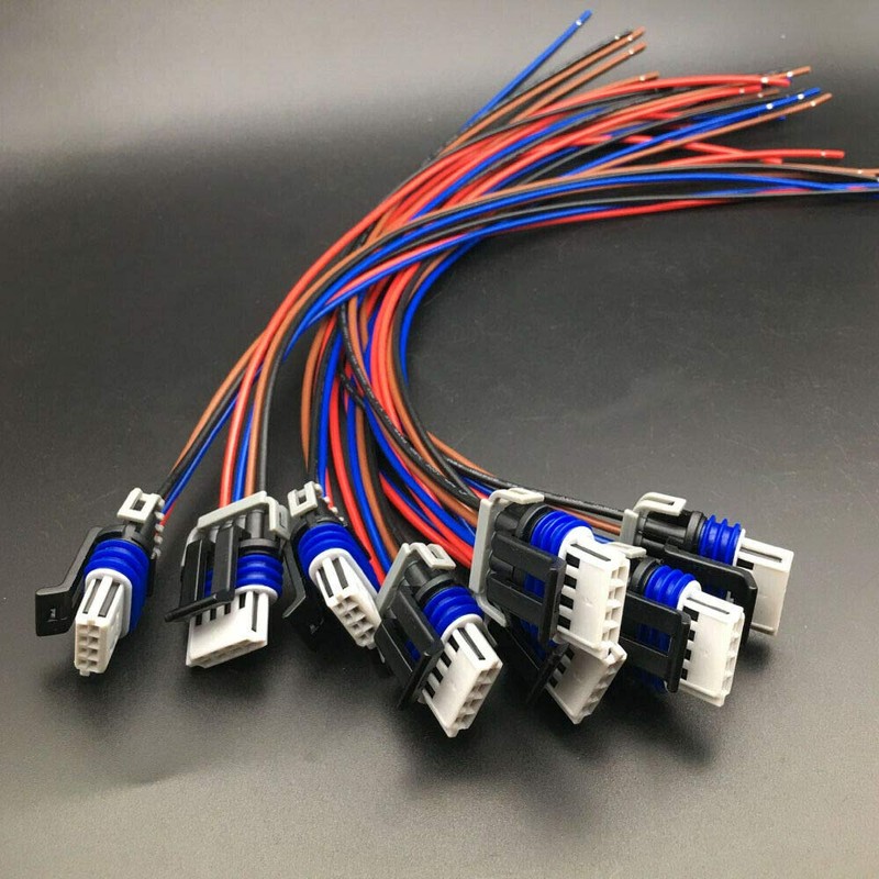 Set 8 Compatible with GM Ignition Coil Connector Wiring Pigtail