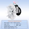 Criditpid Replacement 812-4400 Exhaust Blower Motor for Quadra-Fire Santa Fe,