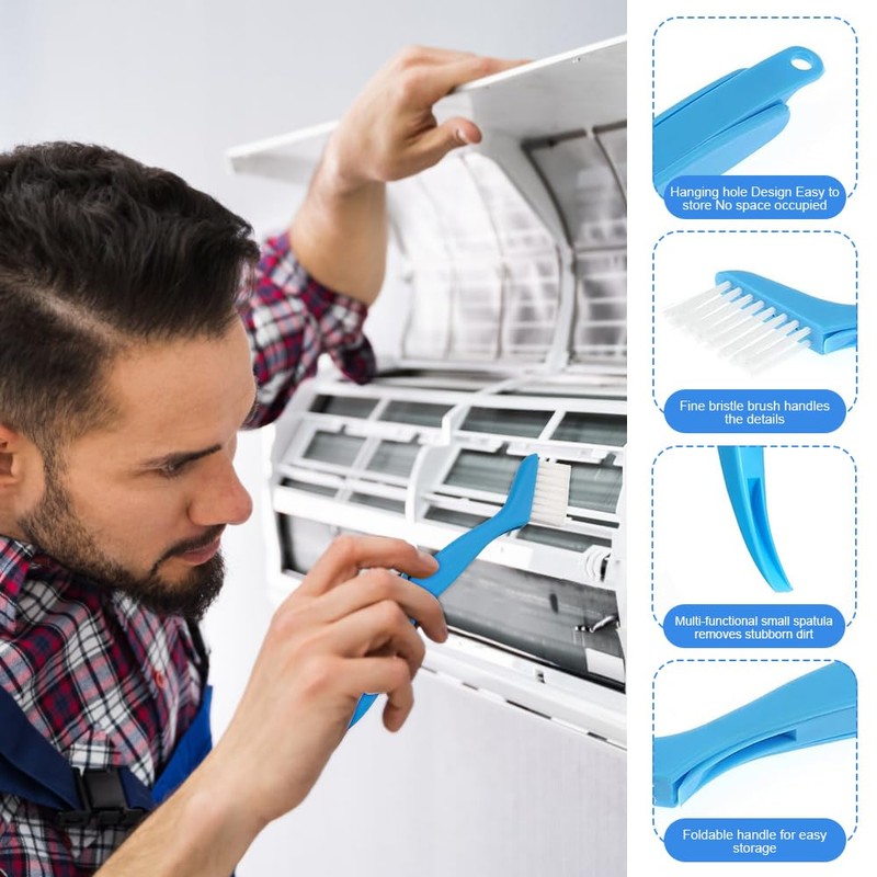 mizikuu Air Conditioning Comb, Pack of 4 Lamellar Comb, Air