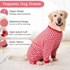 Yeapeeto Yeapeeto Dog Onesie Surgery Recovery Suit for Large Medium