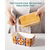 vancasso SIMI Butter Dish with Lid, 6.5" Large Butter Dish