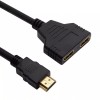 Universal HDMI Port Splitter Cable Male to Female 1 Input