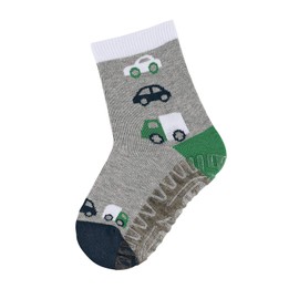 Sterntaler Baby Boys' Fli Sun Truck/Car Socks, per Pack, Blue (Navy 300), (Manufacturer Size:, Grey (silver Mel. 542)