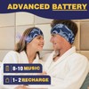 Sleep Headphones,Eye Mask Wireless Headband Headphones, Sports Headband Built-in Mic