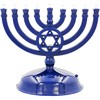 The Dreidel Company Mini Electric Menorah Traditional LED Travel Menora,