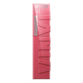 Maybelline Labial Superstay Vinyl Ink 4.2ml, dura 16H, da brillo, sin grumos, sin transferencias