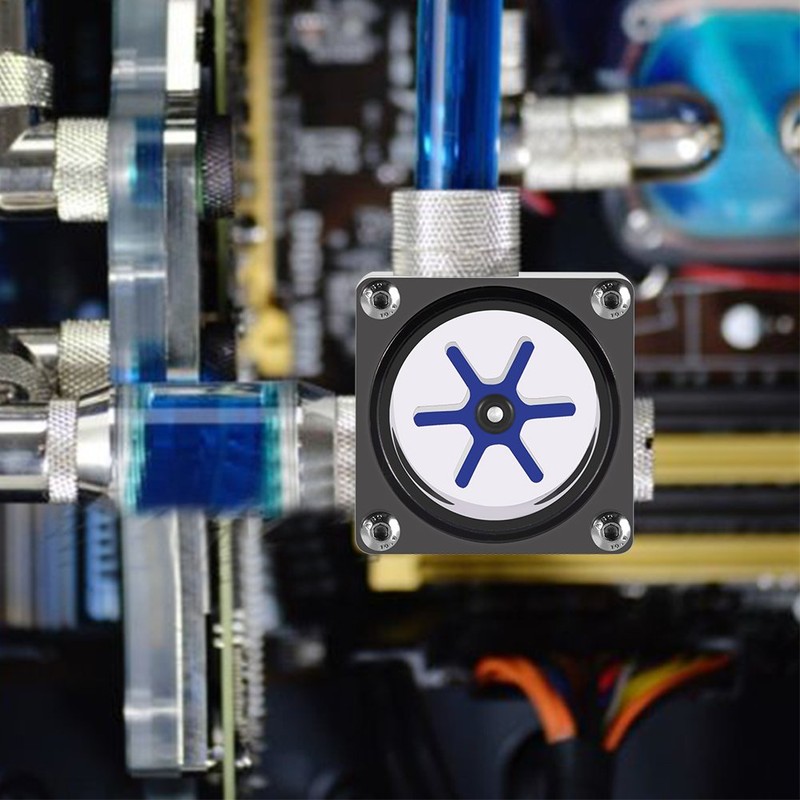 Water Flow Meter, 6 Wheels, 3-Way Flow Meter Display, Water